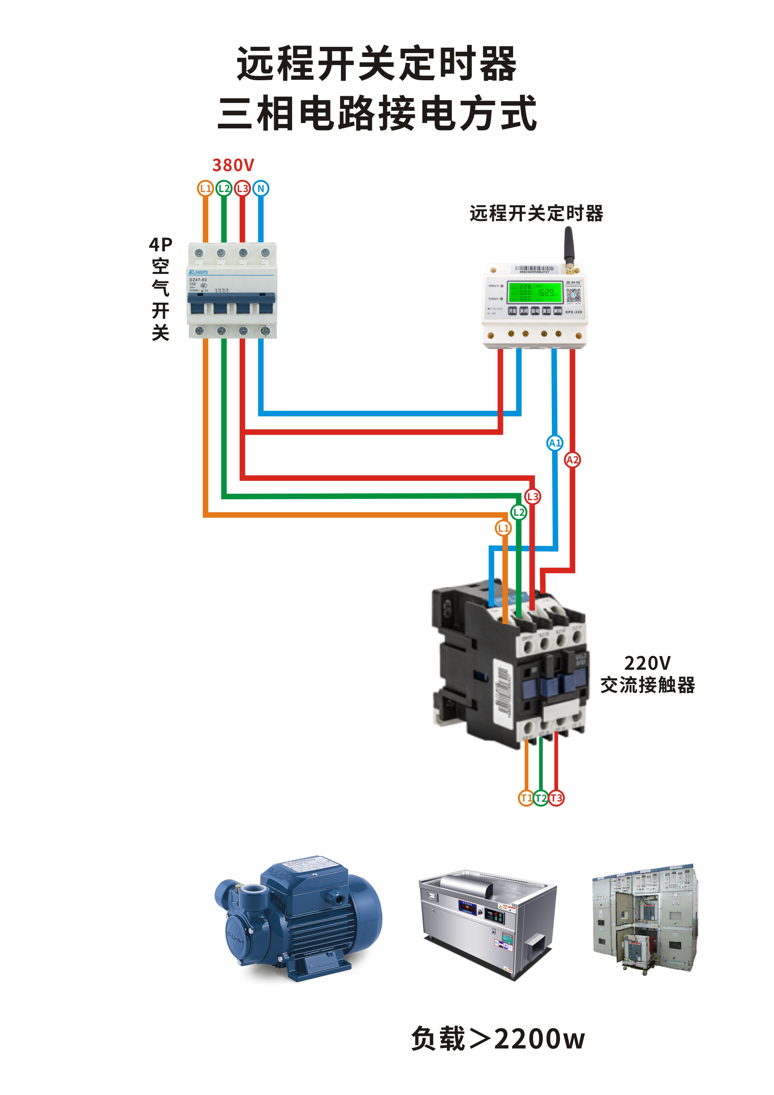 远程定时开关控制器